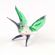 Glass Hummingbird Mini in Glass Figurines Miniature Figurines category