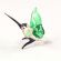 Glass Hummingbird Mini in Glass Figurines Miniature Figurines category
