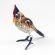 Glass Figurine Tufted Titmouse in Glass Figurines Birds category