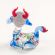 Blown Glass Cow in Glass Figurines Farm Animals category