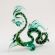Glass Dragon in Glass Figurines Wild  Animals category