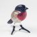 Glass Robin Figure in Glass Figurines Birds category