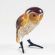 Glass Eagle Owl Figurine in Glass Figurines Birds category