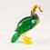 Blown Glass Blue Duck in Glass Figurines Birds category