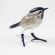 Glass Wagtail Figurine in Glass Figurines Birds category