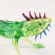 Iguana Glass Figure in Glass Figurines Reptiles category