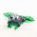 Glass Green Froggy Figure in Glass Figurines Reptiles category