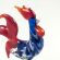 Blown Glass Rooster in Glass Figurines Birds category