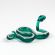 Glass Snake Figurine in Glass Figurines Reptiles category