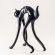 Black Cat Figure in Glass Figurines Cats category