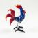 Blown Glass Rooster in Glass Figurines Birds category