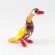Glass Brown Goose in Glass Figurines Birds category
