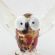 Glass Owl in Glass Figurines Birds category