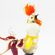 Glass Rooster Miniature in Glass Figurines Birds category