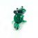 Glass Frog Mini in Glass Figurines Miniature Figurines category