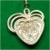 Finift Earrings Apple Blossom on Green Beige in Finift Jewelry Earrings category