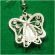 Enamel Earring Butterfly White in Finift Jewelry Earrings category