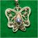 Enamel Earring Butterfly in Finift Jewelry Earrings category