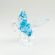 Glass Blue Pegasus in Glass Figurines Wild  Animals category