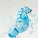 Glass Blue Pegasus in Glass Figurines Wild  Animals category