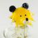 Glass Lion Figure in Glass Figurines Wild  Animals category