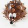 Glass Hedgehog Miniature Assorted Colors in Glass Figurines Wild  Animals category