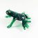 Green Glass Frog in Glass Figurines Reptiles category
