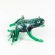 Green Glass Frog in Glass Figurines Reptiles category