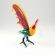 Rooster with Red Tale in Glass Figurines Birds category