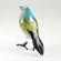 Glass Figurine Red Necked Tanager in Glass Figurines Birds category