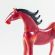 Red Horse Glass Figure in Glass Figurines Farm Animals category
