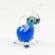 Blue Elephant Figure in Glass Figurines Wild  Animals category