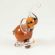 Glass Elephant Beige in Glass Figurines Wild  Animals category