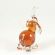 Glass Elephant Beige in Glass Figurines Wild  Animals category