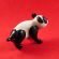 Panda Glass Figurine in Glass Figurines Wild  Animals category