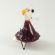 Little Fox in  Red Dress in Glass Figurines Wild  Animals category