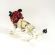 Glass Walking Lion Miniature in Glass Figurines Wild  Animals category