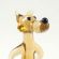 Wolf Glass Figurine in Glass Figurines Wild  Animals category