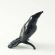 Glass Little Crow in Glass Figurines Birds category