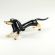 Dachshund Blown Glass Figurine in Glass Figurines Dogs category
