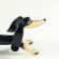 Dachshund Blown Glass Figurine in Glass Figurines Dogs category