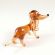 Dachshund Figure in Glass Figurines Dogs category