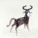 Funny Cow in Glass Figurines Farm Animals category