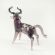 Funny Cow in Glass Figurines Farm Animals category
