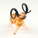 Brown Ram Figurine in Glass Figurines Farm Animals category
