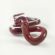 Red Glass Snake Figurine in Glass Figurines Reptiles category