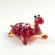 Glass Red Turtle in Glass Figurines Reptiles category