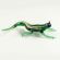 Green Glass Lizard in Glass Figurines Reptiles category