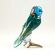 Horned Owl Glass Figurine in Glass Figurines Birds category