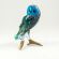 Horned Owl Glass Figurine in Glass Figurines Birds category